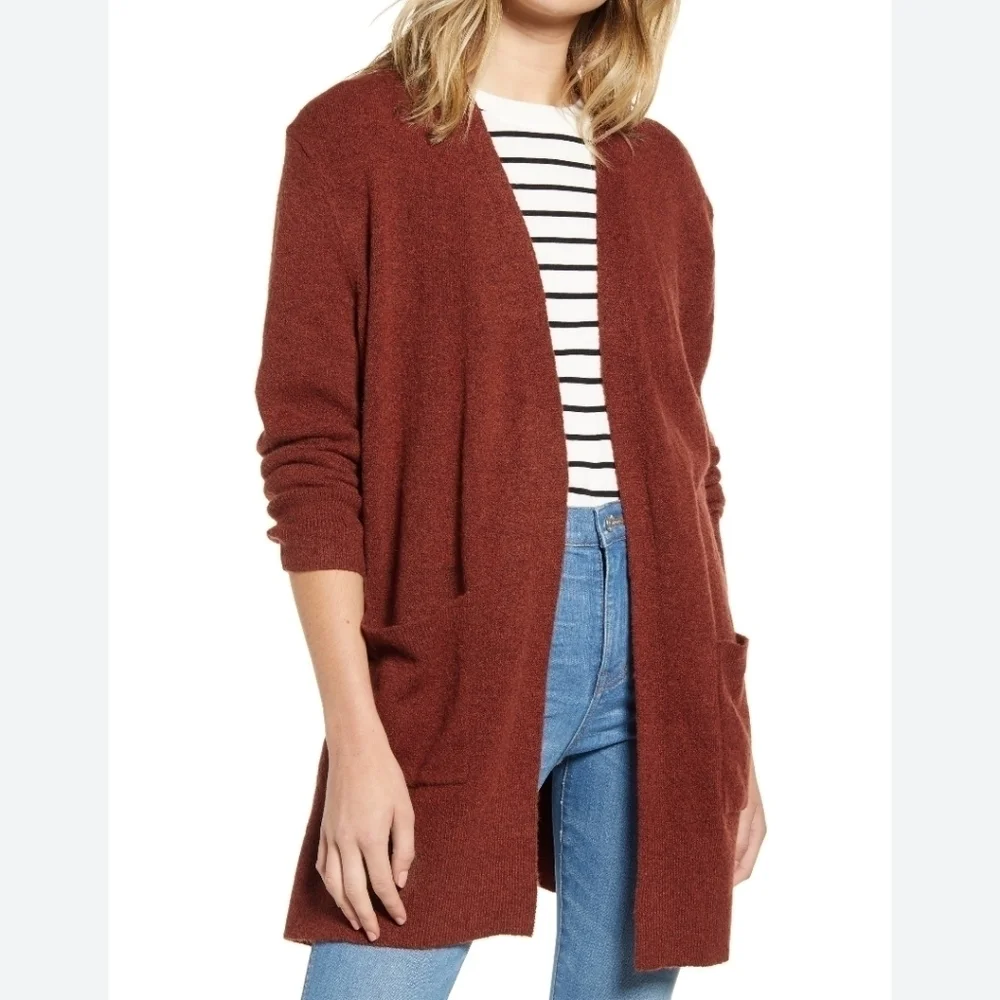 MADEWELL KENT WOOL SWEATER CARDIGAN SIZE MEDIUM